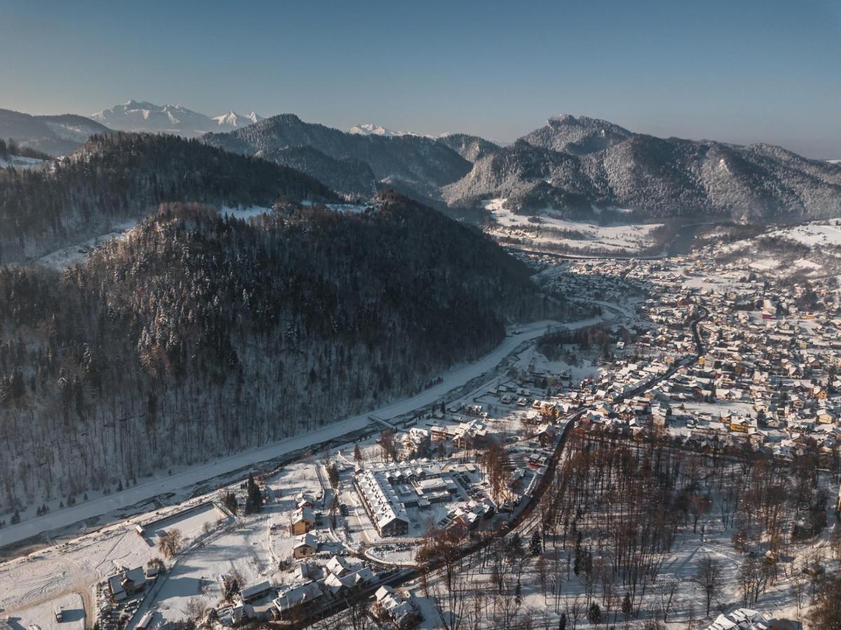 Szczawnica Park Resort & Spa Exterior foto Aerial view of the town